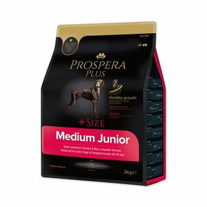 PROSPERA Plus Medium Junior kuře s rýží 3 kg obraz