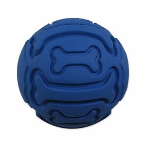 Dog Fantasy Míček gumový pískací 7, 5 cm modrý obraz