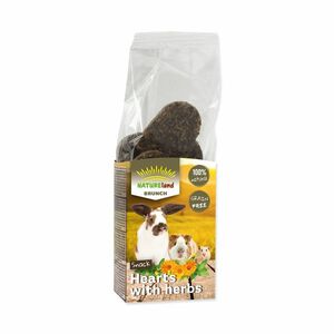Nature Land Pochoutka Brunch srdíčka s bylinkami 105 g obraz