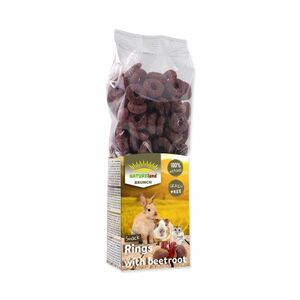 Nature Land Pochoutka Brunch řepové kroužky 105 g obraz