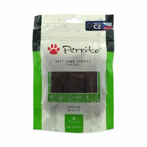 Perrito Pochoutka jehně měkké proužky 100 g obraz