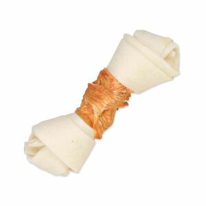 Trixie Pochoutka DentaFun buvolí kůže obalená kuřecím kost 11 cm 70 g 2 ks obraz