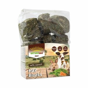 Nature Land Seno Hay bloky s mrkví 600 g obraz