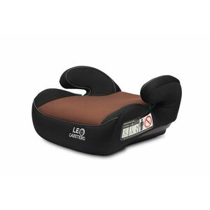 Caretero Autosedačka. podsedák LEO I-SIZE, hnedý (125-150) obraz