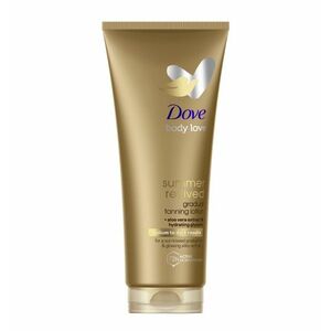 Dove Dark samoopalovací tělové mléko 200 ml obraz