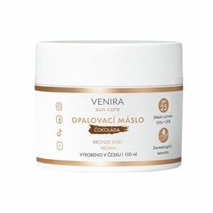 Venira Opalovací máslo bronze čokoláda SPF25 100 ml obraz