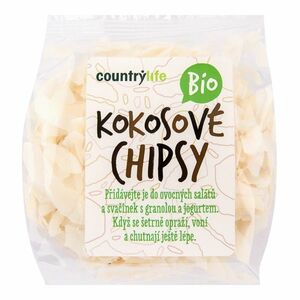 Country Life Chipsy kokosové BIO 150 g obraz