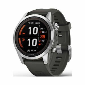 Garmin Fenix 7S Pro Solar edition chytré hodinky Steel/Black obraz