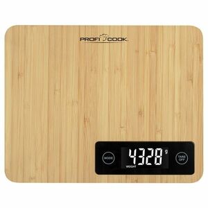 ProfiCook KW 1271 kuchyňská bambusová váha obraz