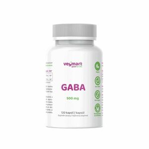 Vegmart GABA 500 mg 120 kapslí obraz