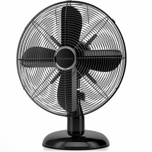ProfiCare VL 3062 BK ventilátor 25cm kovový černý obraz