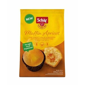 SCHÄR Muffin Apricot muffiny plněné meruňkovou marmeládou bez lepku 250 g obraz