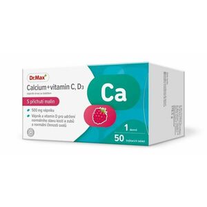 Dr. Max Vápník s vitaminy C a D 50 tablet obraz