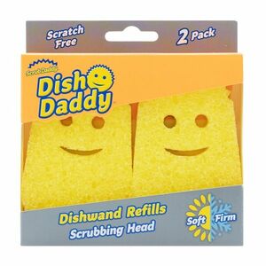 Scrub Daddy Náhradní houbičky Dish Daddy 2 ks žluté obraz