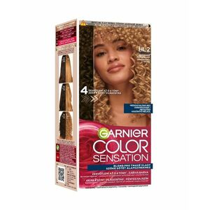 Garnier Color Sensation HL2 Medová blond barva na hnědé vlasy obraz