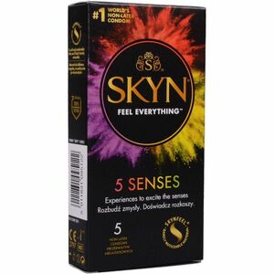 SKYN 5 Senses – mix bezlatexových kondomů (5 ks) obraz