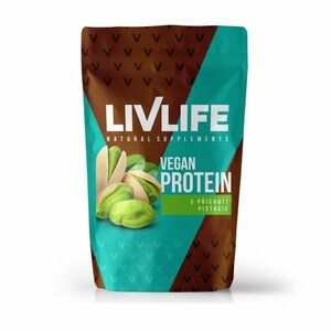 Livlife Vegan Protein s příchutí pistácie 490 g obraz