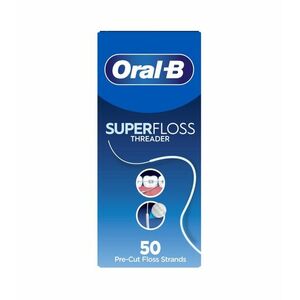 Oral-B Superfloss Pre-Cut Floss Strands zubní nit 50 ks obraz