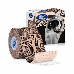 CureTape Art 5 cm x 5 m kineziologický tejp Tattoo obraz