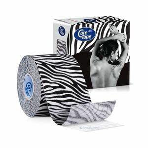 CureTape Art 5 cm x 5 m kineziologický tejp Zebra obraz