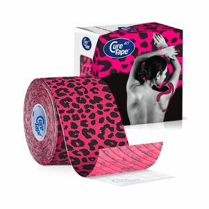 CureTape Art 5 cm x 5 m kineziologický tejp Leopard obraz