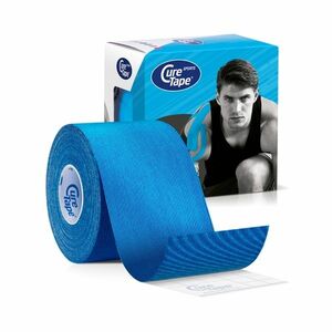 CureTape Sports 5 cm x 5 m kineziologický tejp modrý obraz