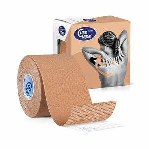 CureTape Classic 5 cm x 5 m kineziologický tejp béžový obraz