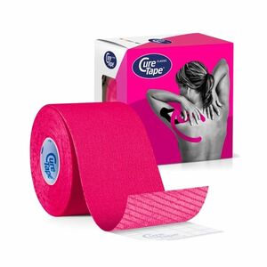 CureTape Classic 5 cm x 5 m kineziologický tejp růžový obraz