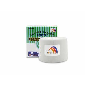 TEMTEX kinesio tape Classic, bílá tejpovací páska 5cm x 5m obraz