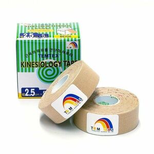 TEMTEX kinesio tape Classic, béžová tejpovací páska 2 x 2, 5cm x 5m obraz