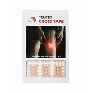 TEMTEX Cross Tape, béžový Rozměry: 5, 2 cm x 4, 4 cm - 40 ks obraz