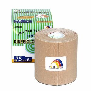 TEMTEX kinesio tape Classic, béžová tejpovací páska 7, 5cm x 5m obraz