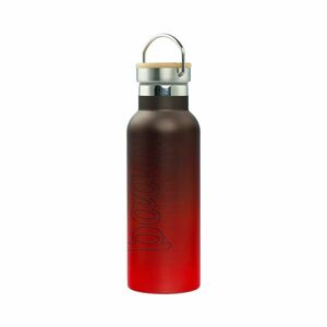 Baagl Termoláhev s bambusovým víčkem Gradient červeno-černá, 500 ml obraz