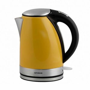 Orava Nerezová varná konvice 1, 7 l, žlutá obraz