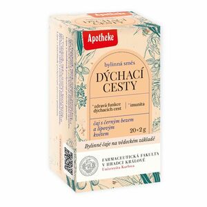 Apotheke Farmaceutická fakulta Dýchací cesty porcovaný čaj 20x2 g obraz