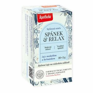 Apotheke Farmaceutická fakulta Spánek a relax porcovaný čaj 20x2 g obraz