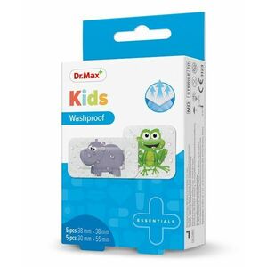 Dr. Max Kids Washproof 2 velikosti náplast 10 ks obraz