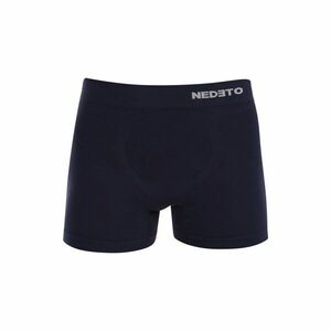 Nedeto Pánské boxerky bezešvé bambusové modré (NDTB002S) XXL obraz