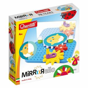 Quercetti Mirrorello - ozubená kolečka se zrcadlem obraz