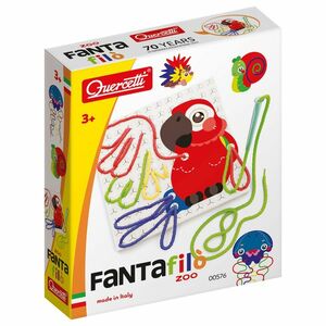 Quercetti Fanta Filo Zoo - vyšívací souprava obraz