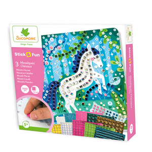 Sycomore Stick & Fun - mozaika - koníci obraz