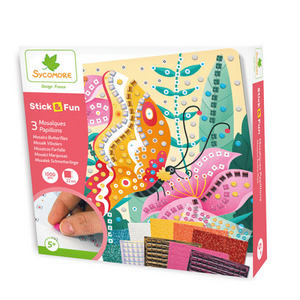 Sycomore Stick & Fun - mozaika - motýlci obraz