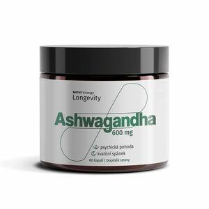 MOVit Energy LONGEVITY Ashwagandha 600 mg 60 kapslí obraz