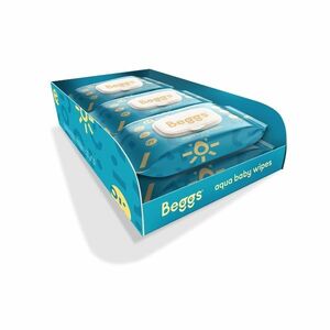 Beggs Vlhčené splachovatelné ubrousky 6x64 ks obraz
