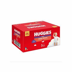 Huggies Little Movers Pants 5 12–17 kg jednorázové plenkové kalhotky 104 ks box obraz