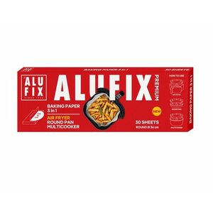 Alufix Papír na pečení 3v1 36 cm kulatý archy 30 ks obraz