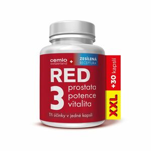 Cemio RED3 XXL 90+30 kapslí obraz