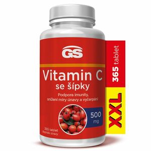 GS Vitamin C 500 se šípky XXL 365 tablet obraz
