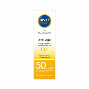 Nivea SUN Anti-Age Q10 SPF 50 opalovací krém 50 ml obraz