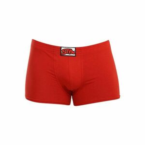 Styx Pánské boxerky klasická guma červené (Q1064) XL obraz